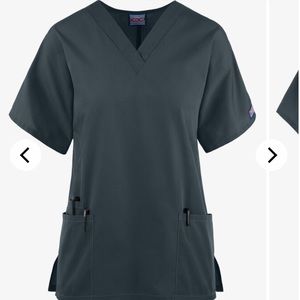 Pewter Cherokee workwear scrub top